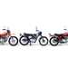 Trio of motorcycles offered as part of the collection
