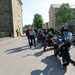 Motorcyclists prepare for the annual charity ride