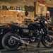 Honda GB350S parked in a workshop