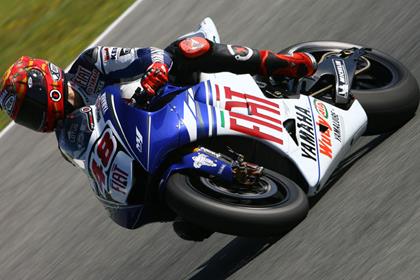 Jorge Lorenzo was the fastest rider overall in the three free practices