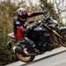 Honda Hornet SP cornering on road