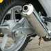 Honda CBF250 motorcycle review - Exhaust