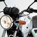 Honda CBF250 motorcycle review - Front view