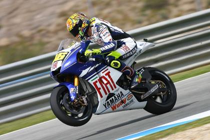 Valentino Rossi has praised new rubber from Bridgestone