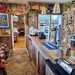 The bar with plenty of on theme décor
