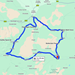 Our recommended route near Penny Garth Cafe