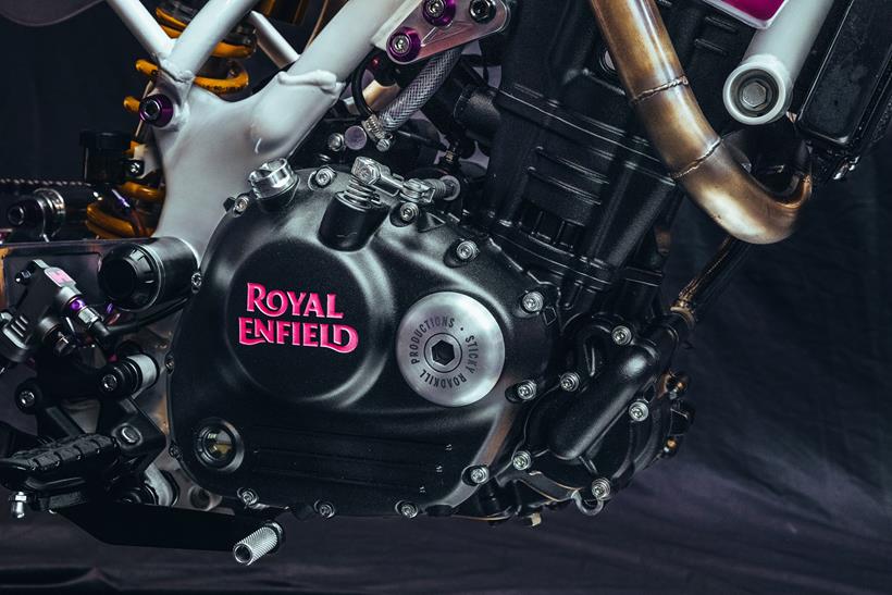 Royal Enfield Guerrilla Supermoto 엔진 Royal Enfield Guerrilla Supermoto 엔진