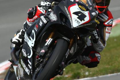 Michael Laverty is strugglings with electronics problems at Brands Hatch