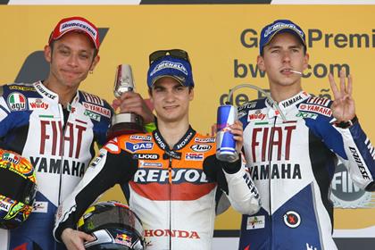 Jorge Lorenzo says he's flattered by the talk of winning the MotoGP championship