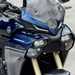 2025-on Yamaha Tracer 9 GT+ detailed shot of the front and forks