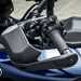 2025-on Yamaha Tracer 9 GT+ details shot of the hand guards