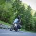 2025-on Yamaha Tracer 9 GT+ with adaptive lighting shining