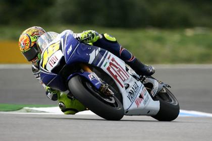 Rossi is pleased with his front row start