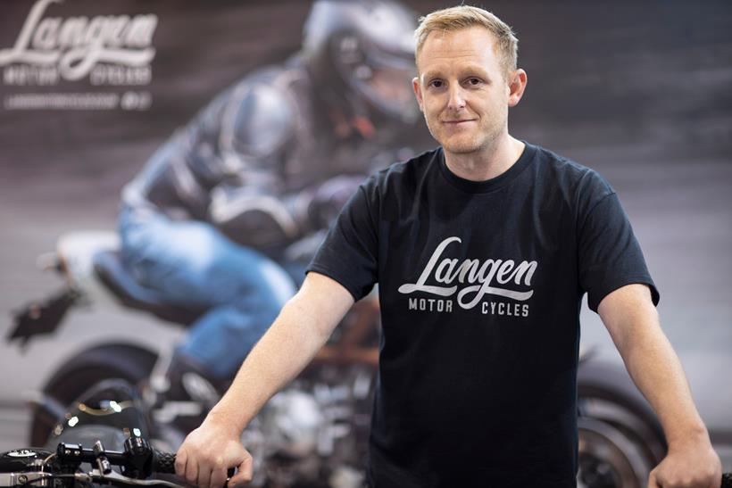 Langen Motorcycles Founder, Christofer Ratcliffe