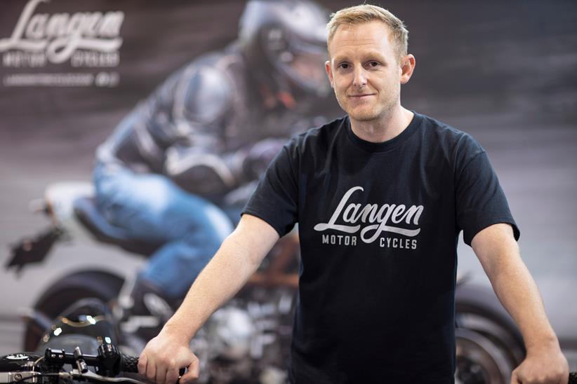 Langen Motorcycles Founder, Christofer Ratcliffe