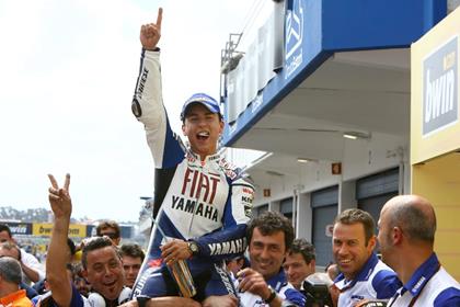 Lorenzo can't beleive how well his season is going