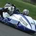 LCR Suzuki's Roger Lovelock and Rick Lawrence came second in the British Sidecar Championships at Snetterton. Pic: Mark Walters