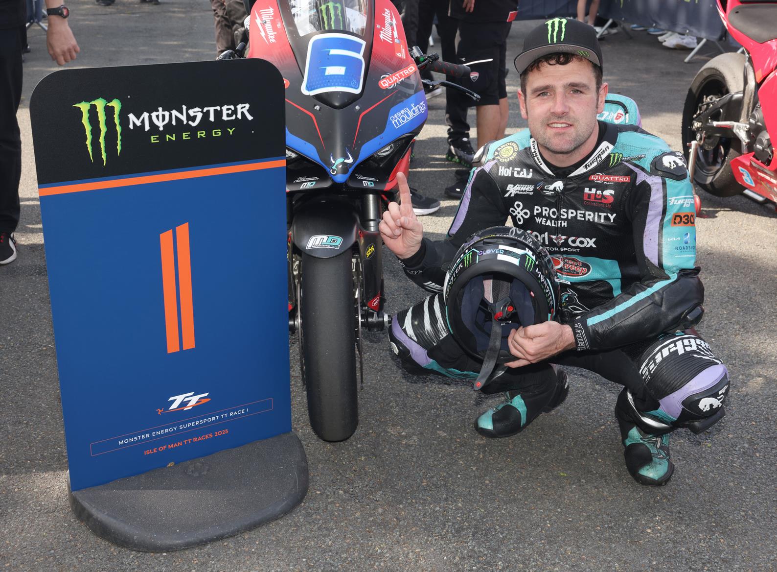 Michael Dunlop awarded MBE in King's Birthday Honours List