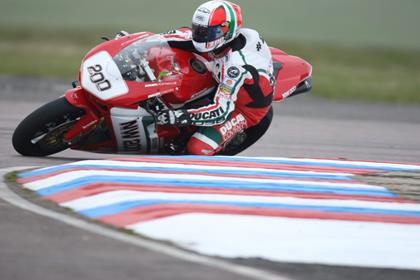 Michael Rutter will head off from third spot on the grid at Thruxton