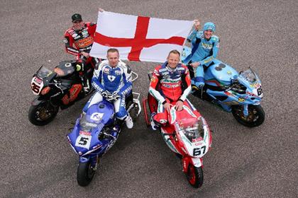 BSB riders celebrate St George's Day