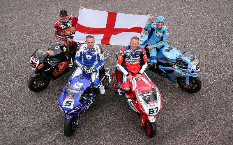 British Superbikes Bsb Riders St Georges Day Salute Mcn