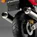 Honda VTR1000F Firestorm motorcycle review - Rear view