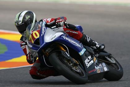 Tom Grant, seen here riding for Triumph in the Superstock 600, will replace the injured Adam Jenkinson at Ouilton Park