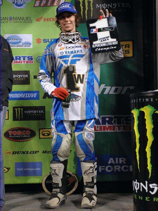 AMA Supercross Jason Lawrence takes West Coast Lites title, Chad Reed