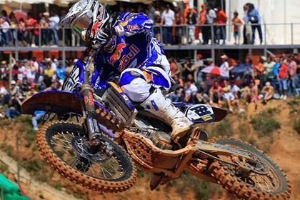 Antonio Cairoli won the MX2 World Motocross race in Portugal at the weekend