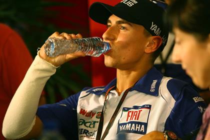 Jorge Lorenzo is still wearing an arm support but is confident he will be fit enough for Sunday's race