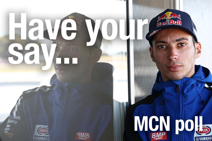 Toprak Razgatlıoğlu in Yamaha World Superbike team gear