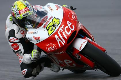 Toni Elias is confident in Ducati and Bridgestone