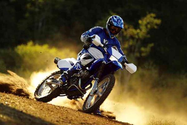 Yamaha TT250R motorcycle review - Riding