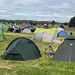 tents in a field