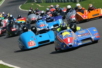 The British sidecar Championship was in action again at the weekend with John Holden and Andy Winkle taking double victory