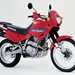 Honda Dominator motorcycle review - Side view