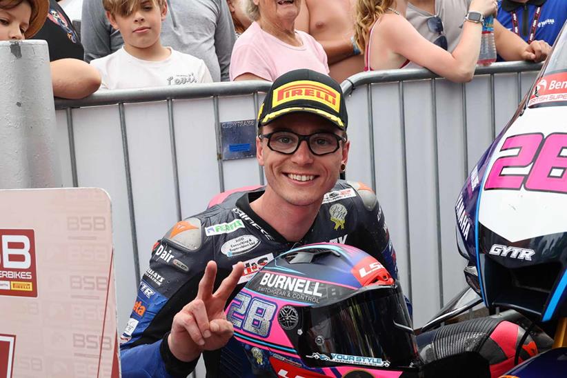Victory number two of the weekend for Brad Ray at Snetterton.