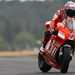 Casey Stoner is happy with his front row start in Le Mans tomorrow
