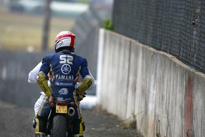 James Toseland suffered his first MotoGP DNF at Le Mans