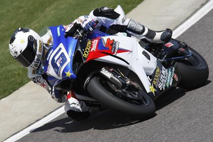 Mat Mladin asked the Infineon crowd to 'speak up' against the proposed 2009 AMA Superbike rules