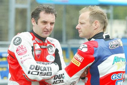 Michael Rutter is now heading to Donington Park for Monday's BSB races, while Shane Byrne and the Airwaves Ducati team are also expected to be there