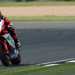 Shane  "Shakey" Byrne set the fastest time at Donington Park British Superbikes