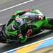 Kawasaki's John Hopkins  meant business in Mugello this morning as he posted the fastest time