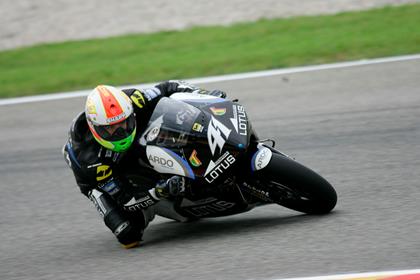 Pol Espargaro has provisional pole in the 125cc class