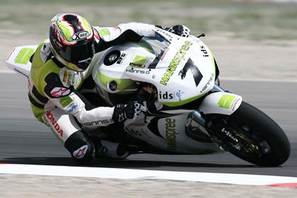 Carlos Checa has won his firs World Superbike race at the Miller Motorsports Park today