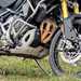 Triumph Tiger 1200 Rally Explorer down pipes and bash plate