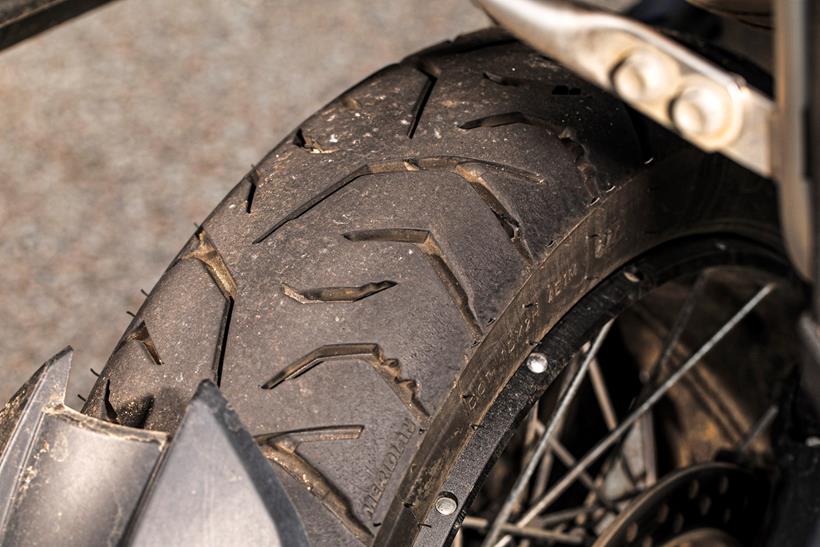 Triumph Tiger 1200 Rally Explorer fresh tyres