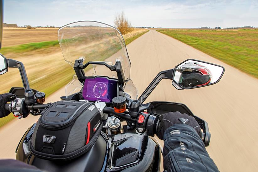Triumph Tiger 1200 Rally Explorer on-board