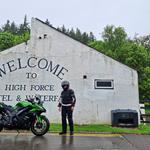 Squeezing in a trip to Cauldron Snout puts the Kawasaki Ninja 1100SX SE's comfort to the test