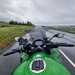 Kawasaki Ninja 1100SX SE on wet road